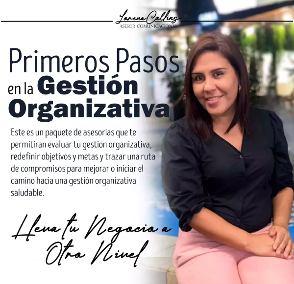 Primeros pasos en la gestión organizativa